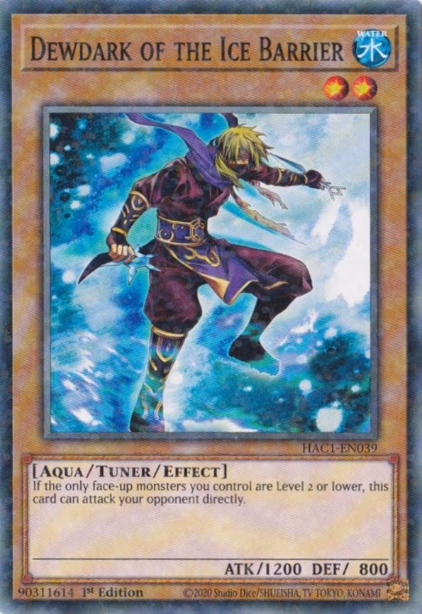 Dewdark of the Ice Barrier (Duel Terminal)