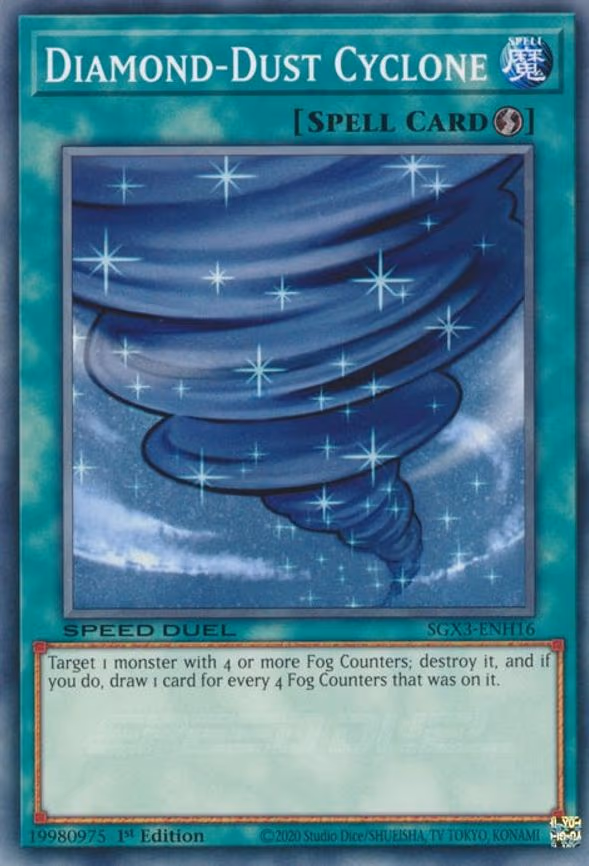 Diamond-Dust Cyclone