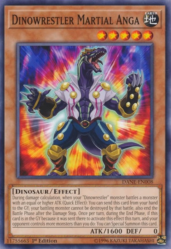 Dinowrestler Martial Anga
