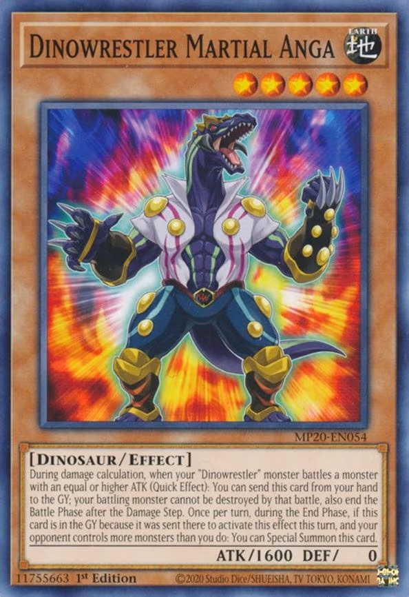 Dinowrestler Martial Anga