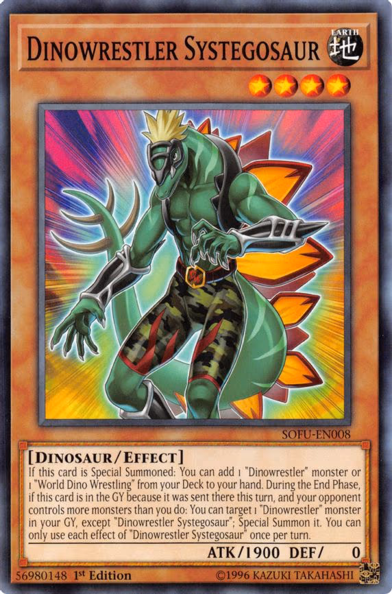 Dinowrestler Systegosaur