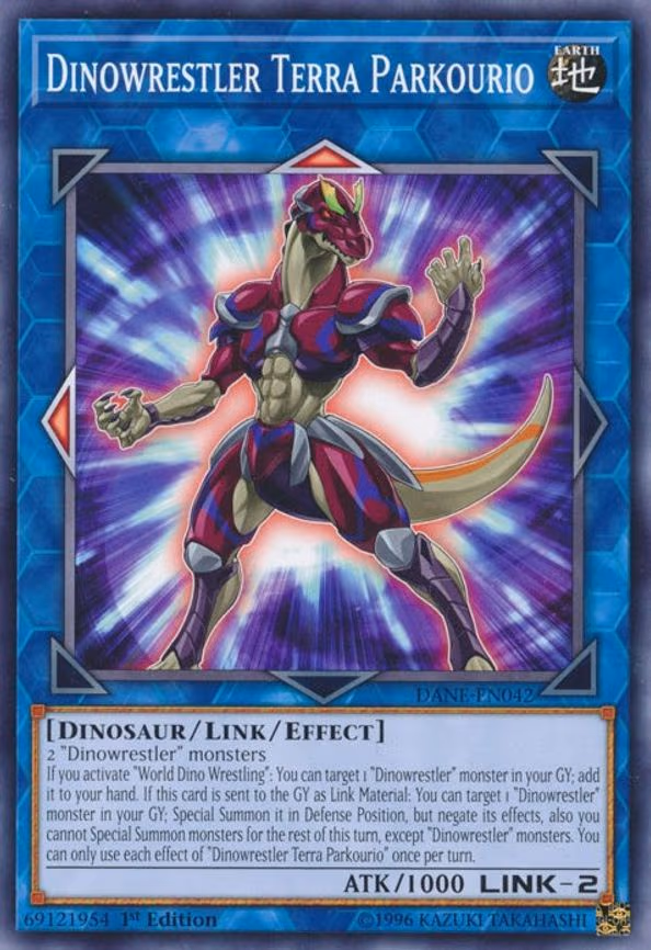 Dinowrestler Terra Parkourio