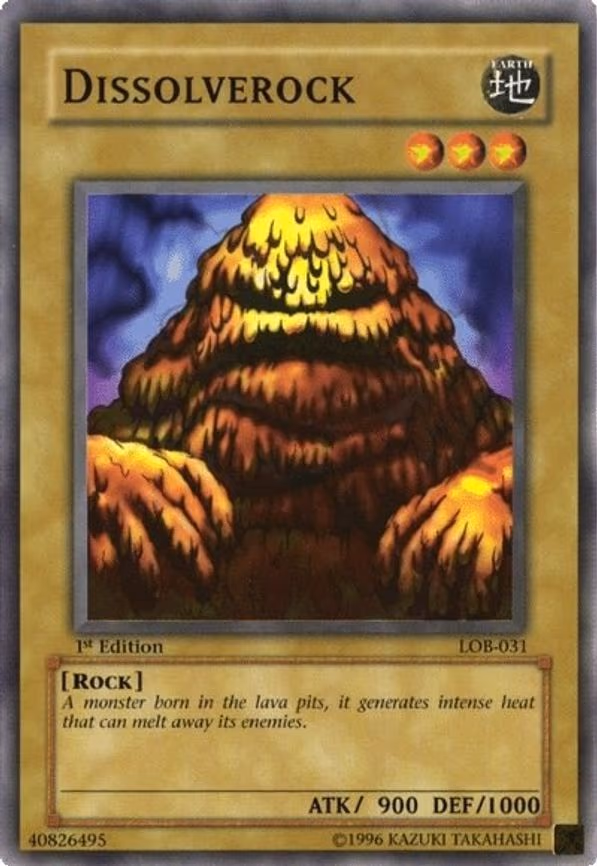 Dissolverock