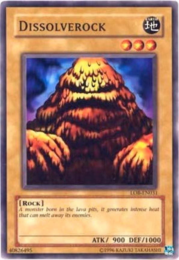 Dissolverock
