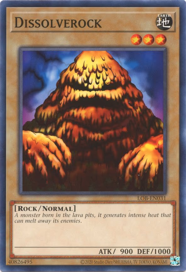 Dissolverock