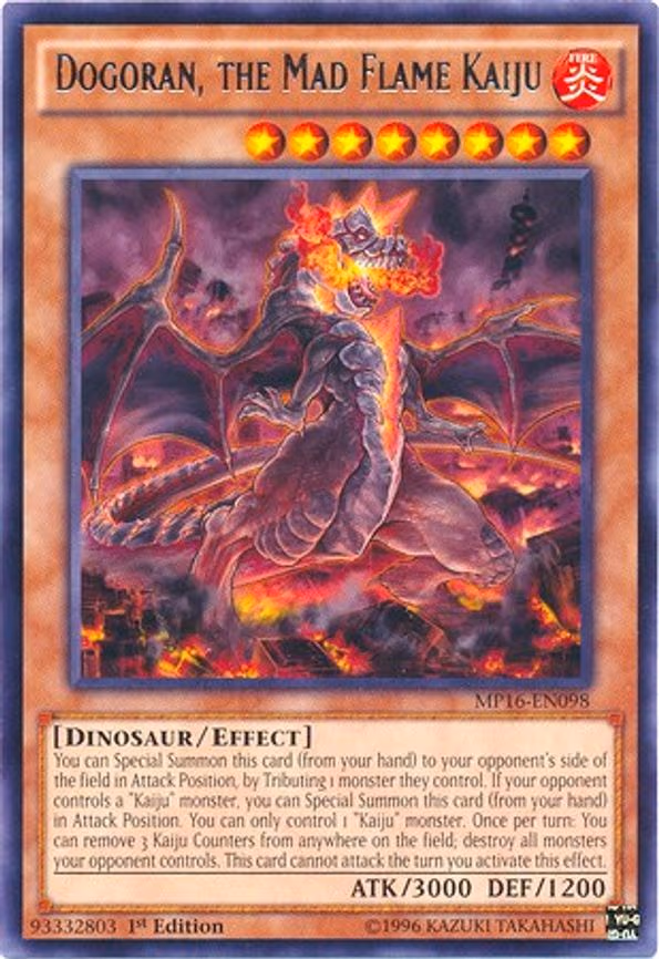 Dogoran, the Mad Flame Kaiju