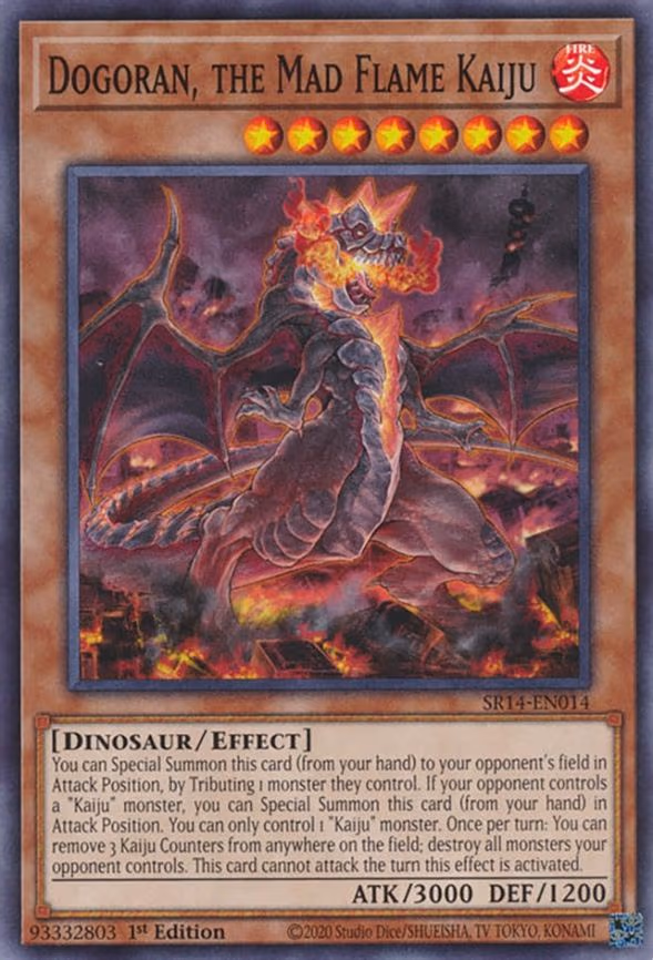 Dogoran, the Mad Flame Kaiju
