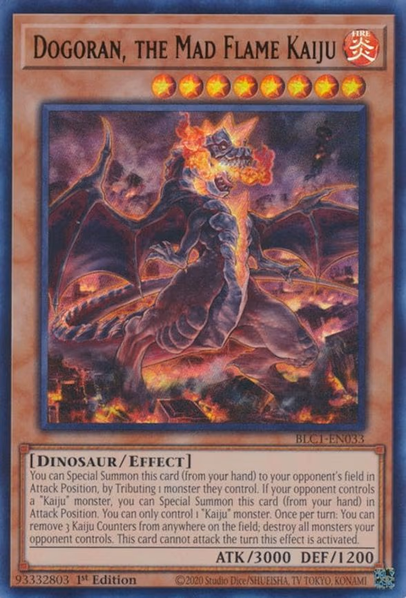 Dogoran, the Mad Flame Kaiju