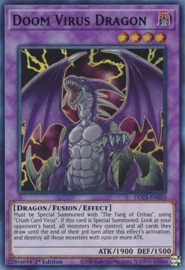 Doom Virus Dragon (Blue)