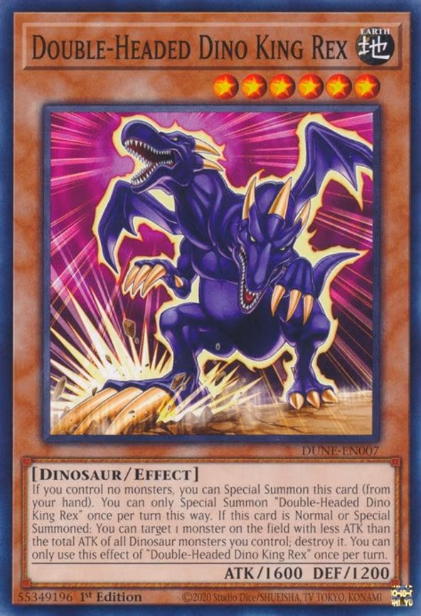 Double-Headed Dino King Rex
