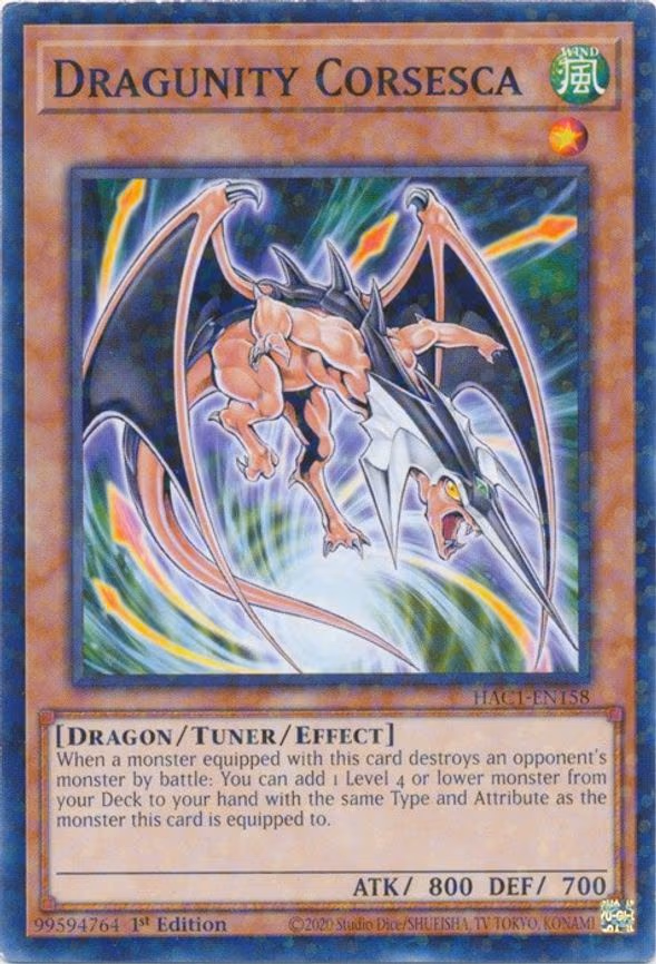 Dragunity Corsesca (Duel Terminal)