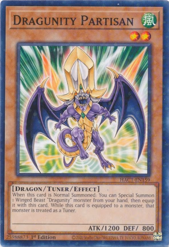 Dragunity Partisan (Duel Terminal)