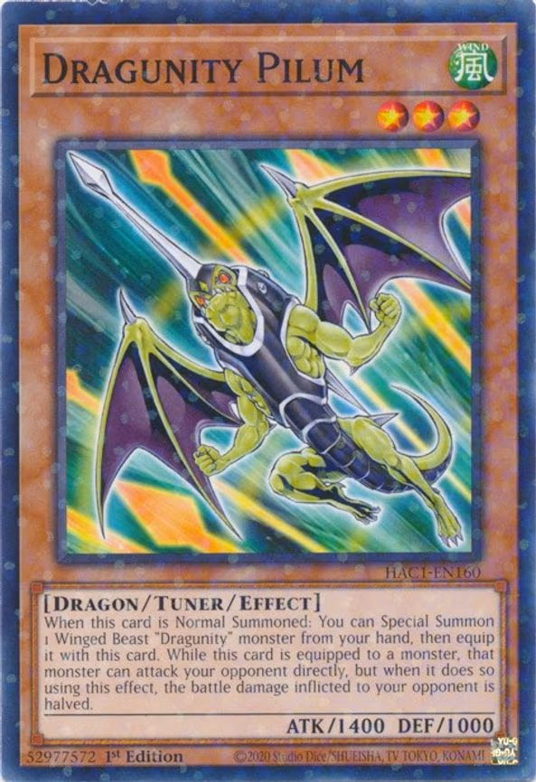 Dragunity Pilum (Duel Terminal)