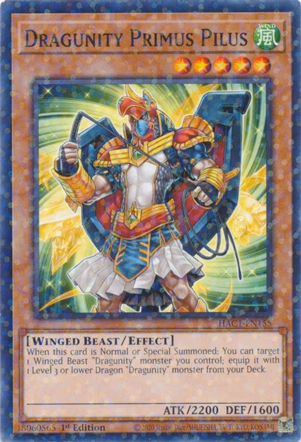 Dragunity Primus Pilus (Duel Terminal)