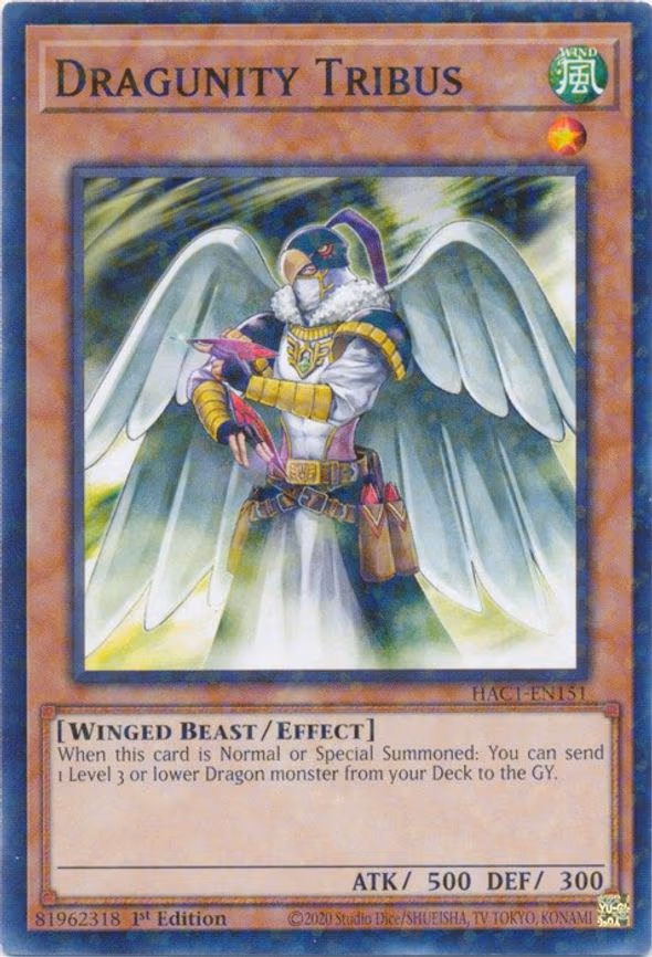 Dragunity Tribus (Duel Terminal)