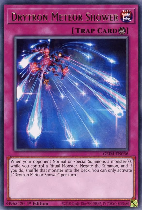 Drytron Meteor Shower