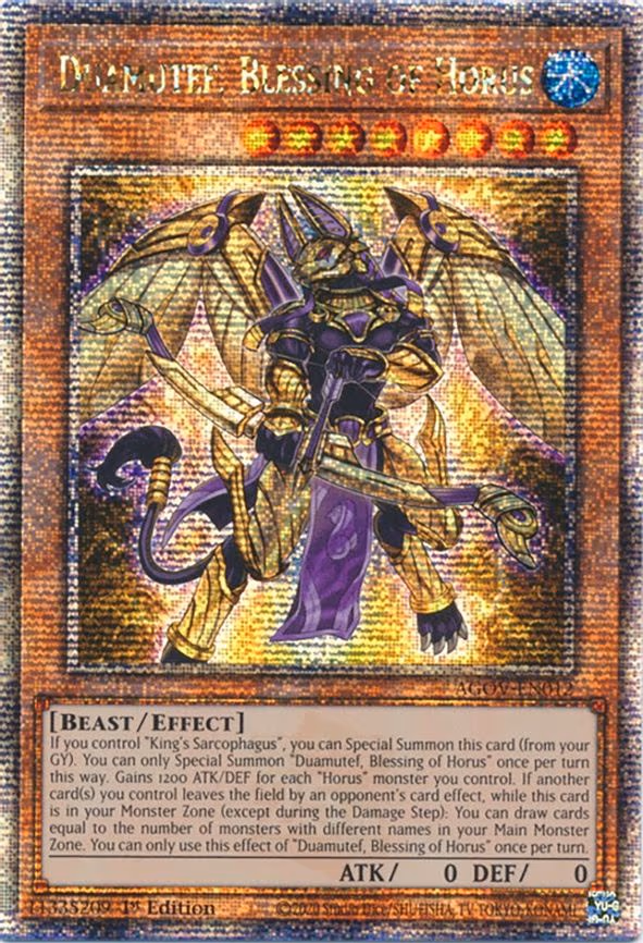 Duamutef, Blessing of Horus