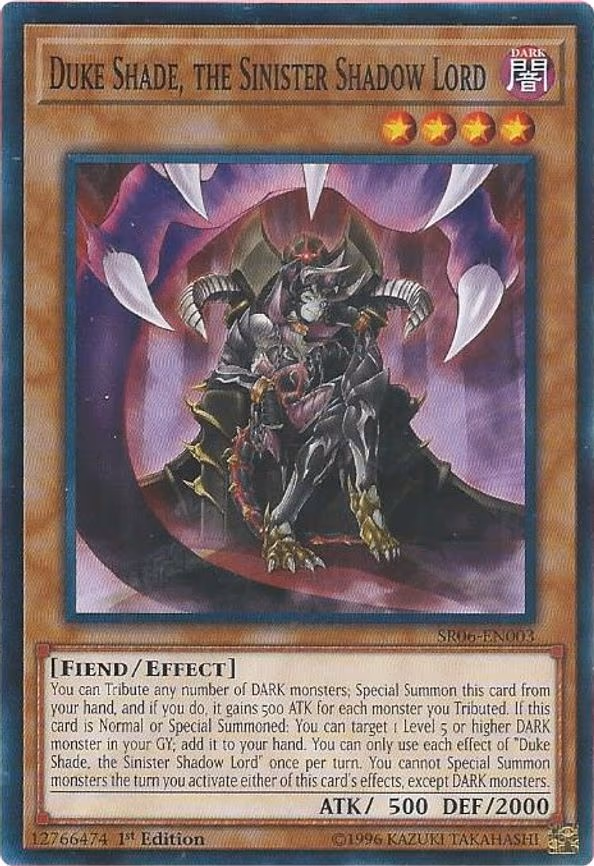Duke Shade, the Sinister Shadow Lord