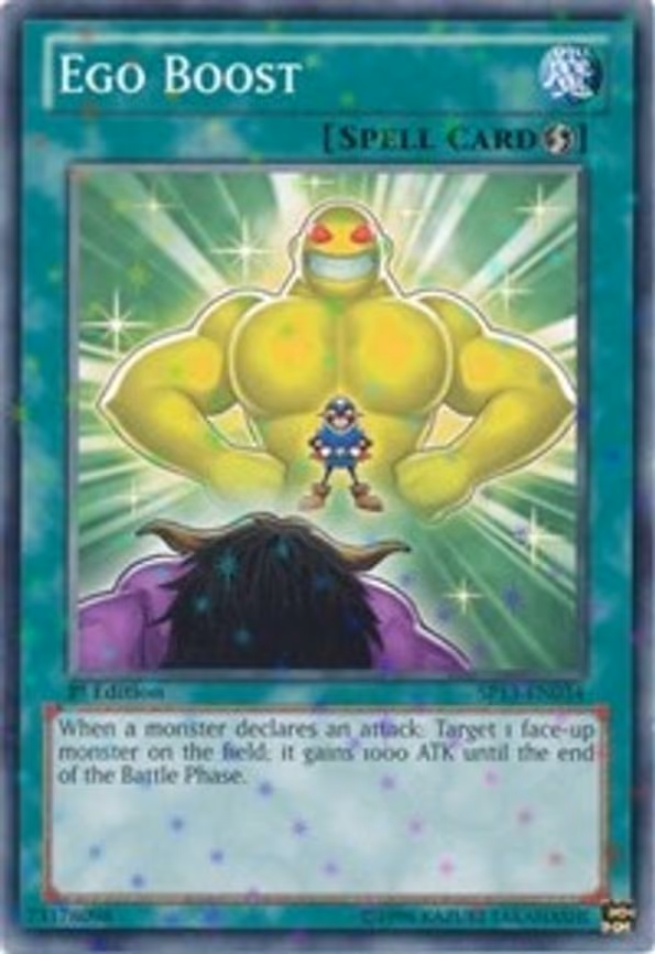 Ego Boost (Starfoil) - Starfoil Rare (SP13-EN034)