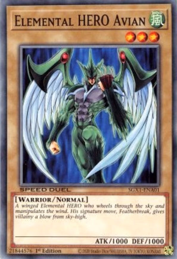 Elemental HERO Avian