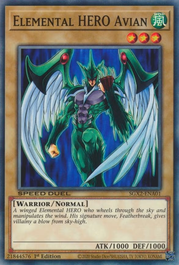 Elemental HERO Avian