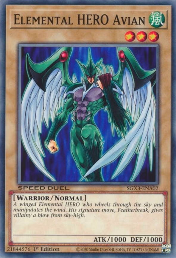 Elemental HERO Avian