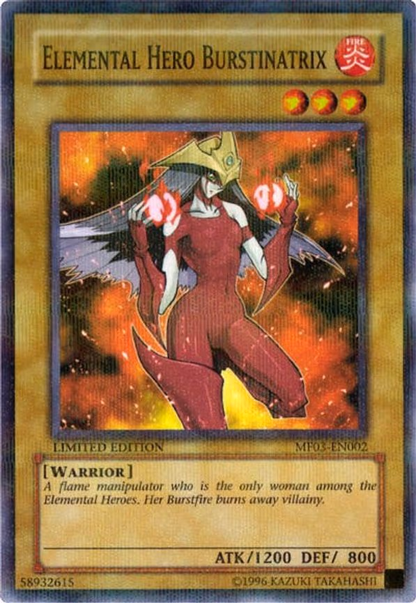 Elemental HERO Burstinatrix