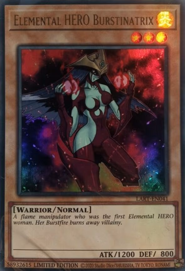 Elemental Hero Burstinatrix