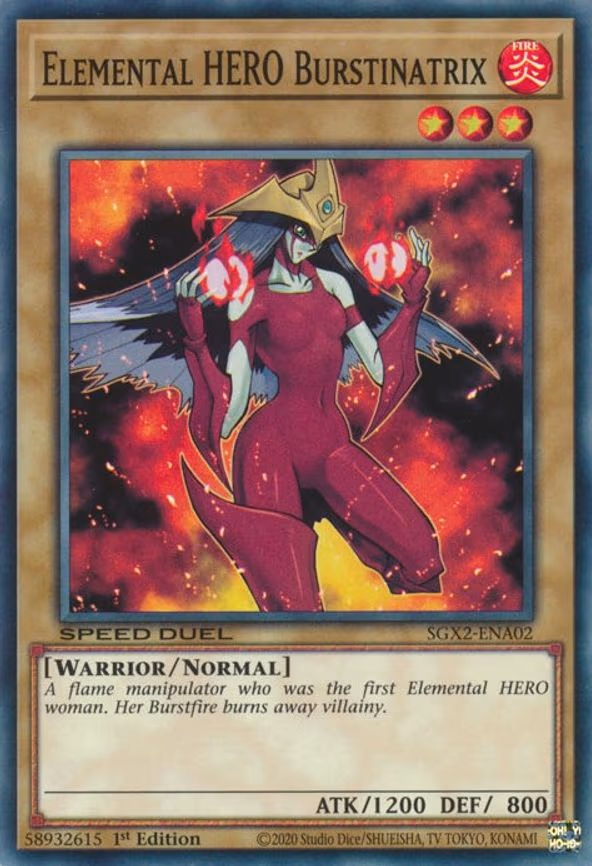 Elemental HERO Burstinatrix