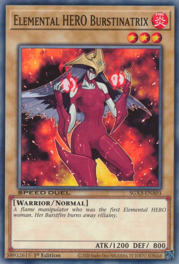 Elemental HERO Burstinatrix