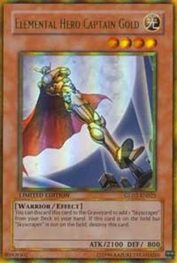 Elemental Hero Captain Gold