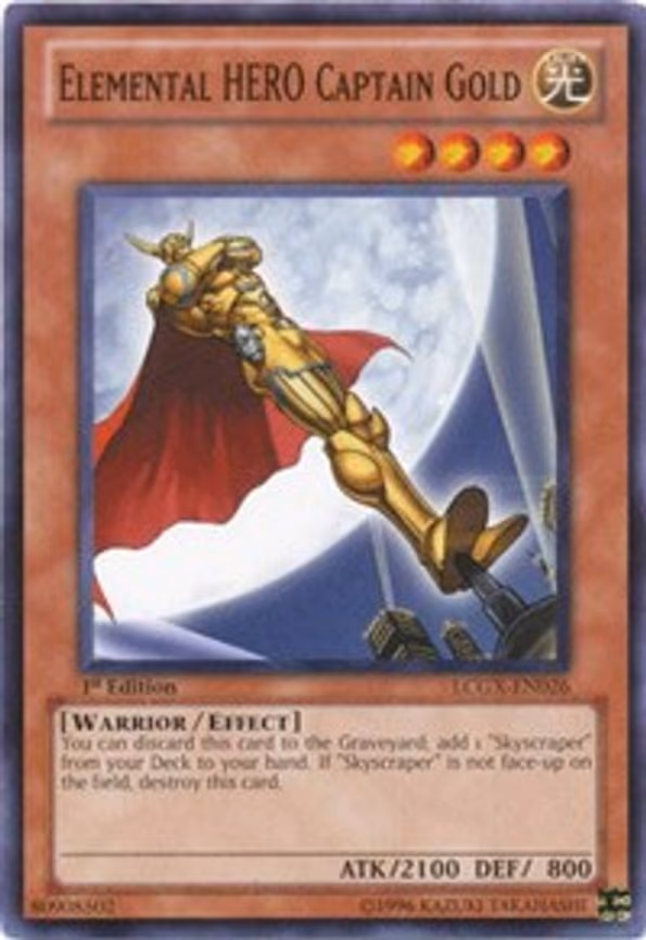 Elemental HERO Captain Gold