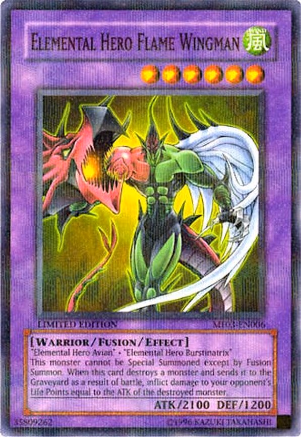 Elemental HERO Flame Wingman