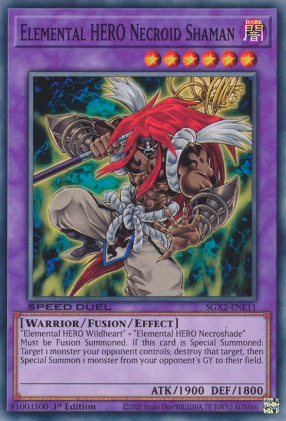 Elemental HERO Necroid Shaman