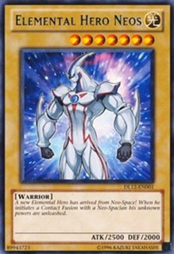 Elemental Hero Neos (Blue) - Rare (DL12-EN001)