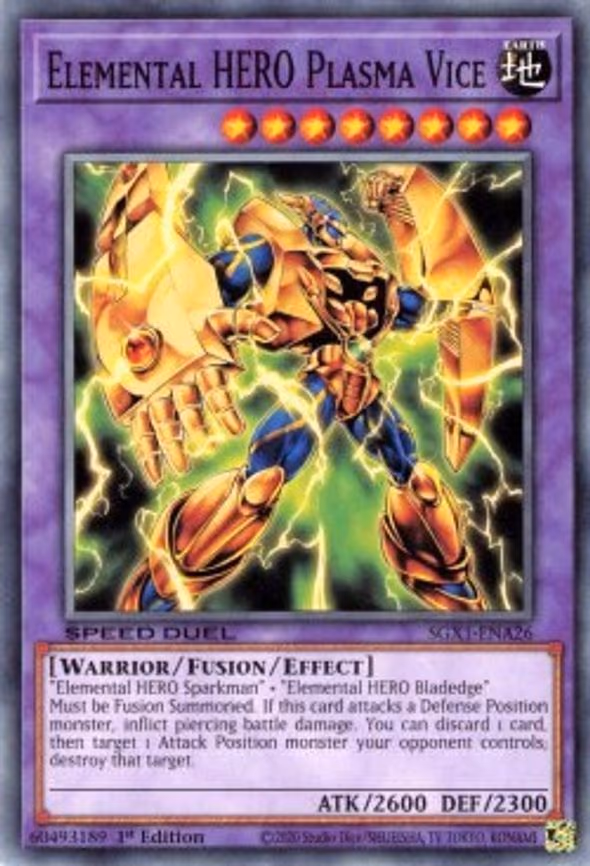 Elemental HERO Plasma Vice
