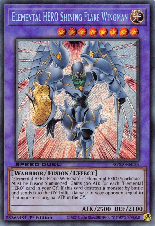 Elemental HERO Shining Flare Wingman