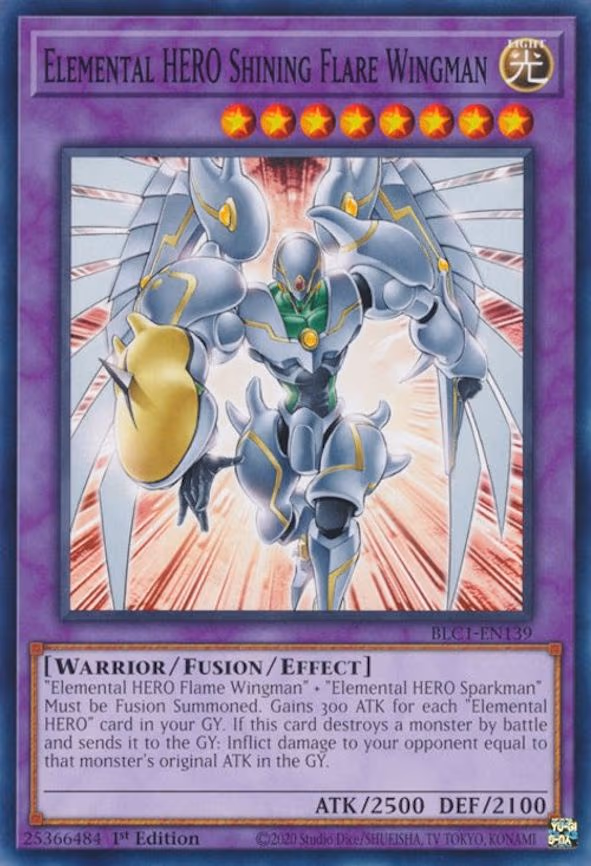 Elemental HERO Shining Flare Wingman