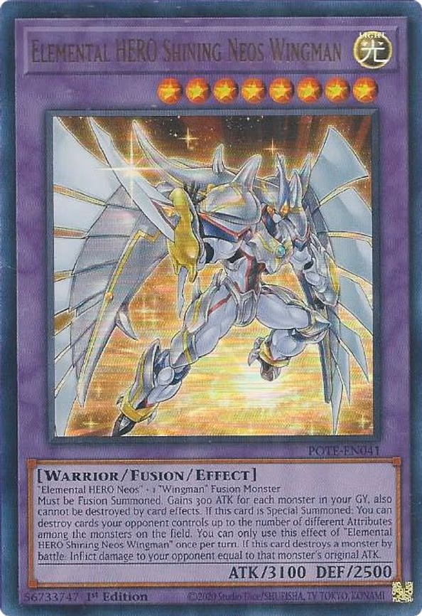 Elemental HERO Shining Neos Wingman