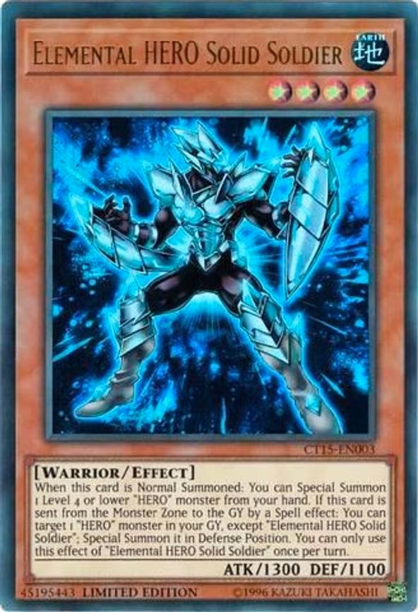 Elemental HERO Solid Soldier