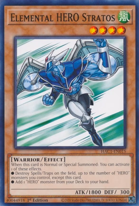Elemental HERO Stratos