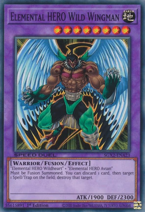 Elemental HERO Wild Wingman