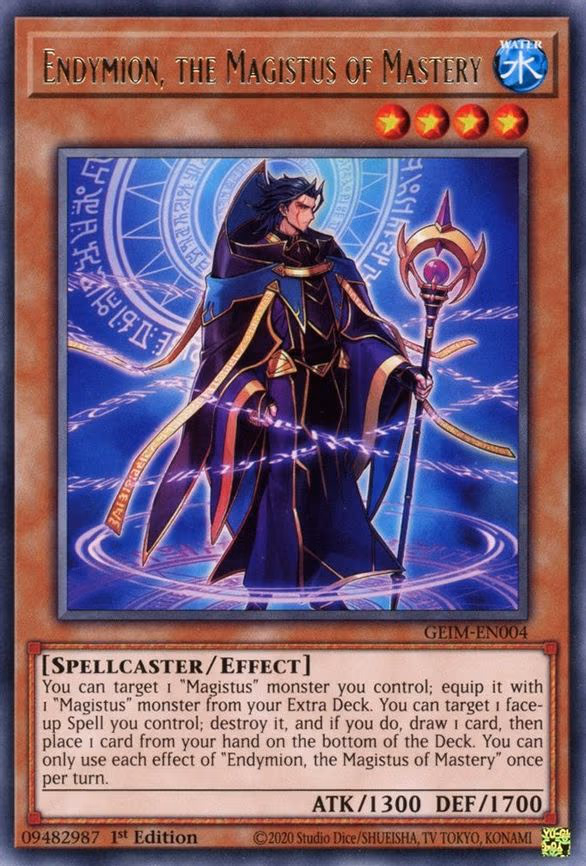 Endymion, the Magistus of Mastery