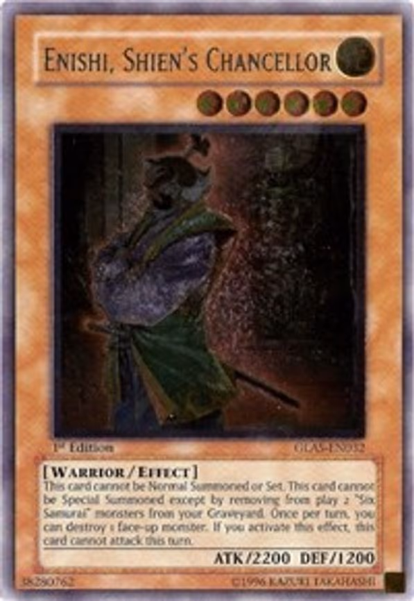 Enishi, Shien's Chancellor