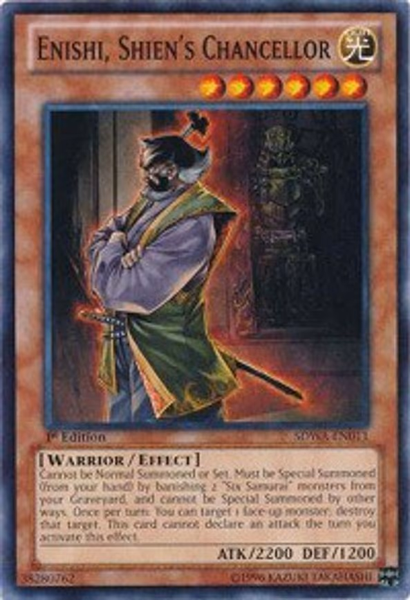 Enishi, Shien's Chancellor