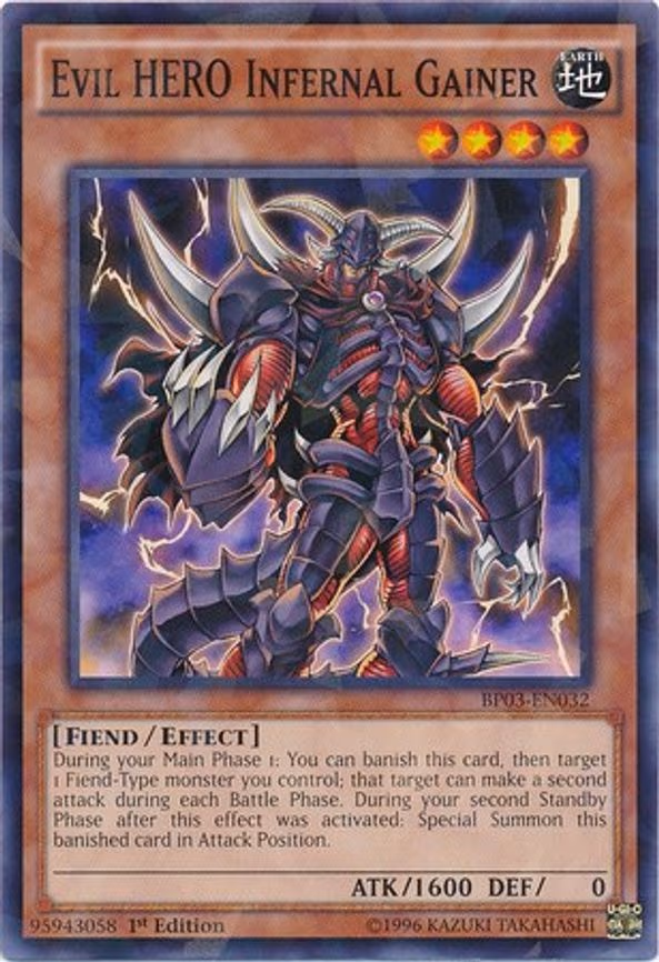 Evil HERO Infernal Gainer (Shatterfoil)