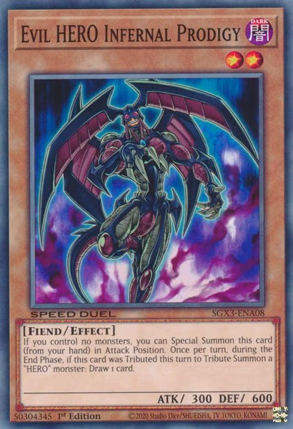 Evil HERO Infernal Prodigy