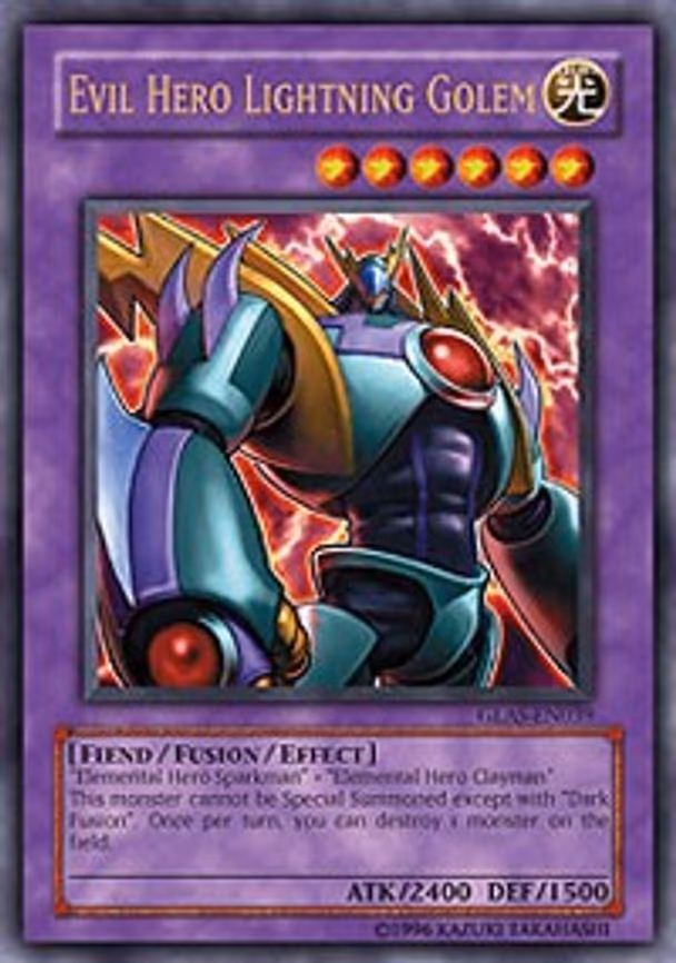 Evil Hero Lightning Golem