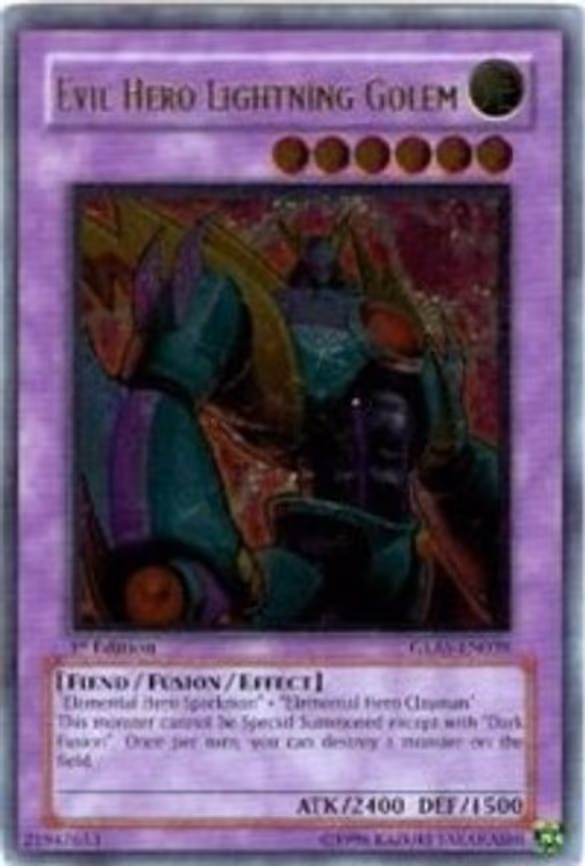 Evil Hero Lightning Golem