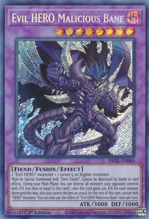 Evil HERO Malicious Bane